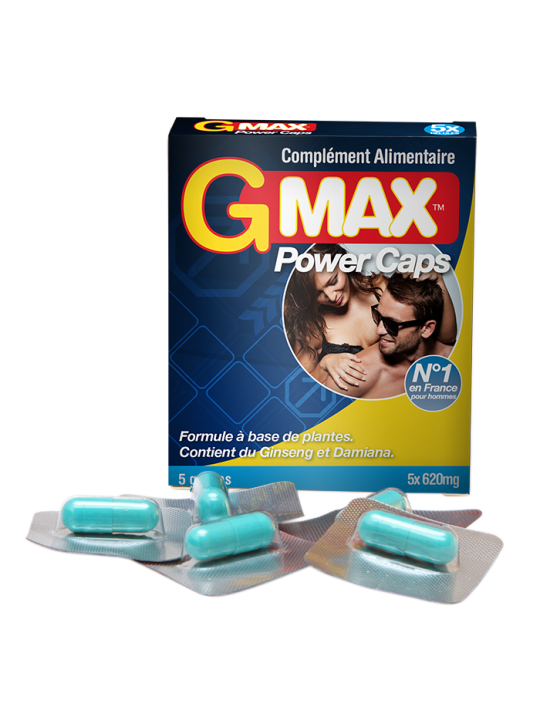 GMAX Power Capsules - Male Virility Formula