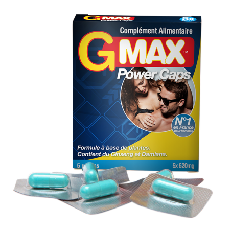 GMAX Power Capsules - Male Virility Formula