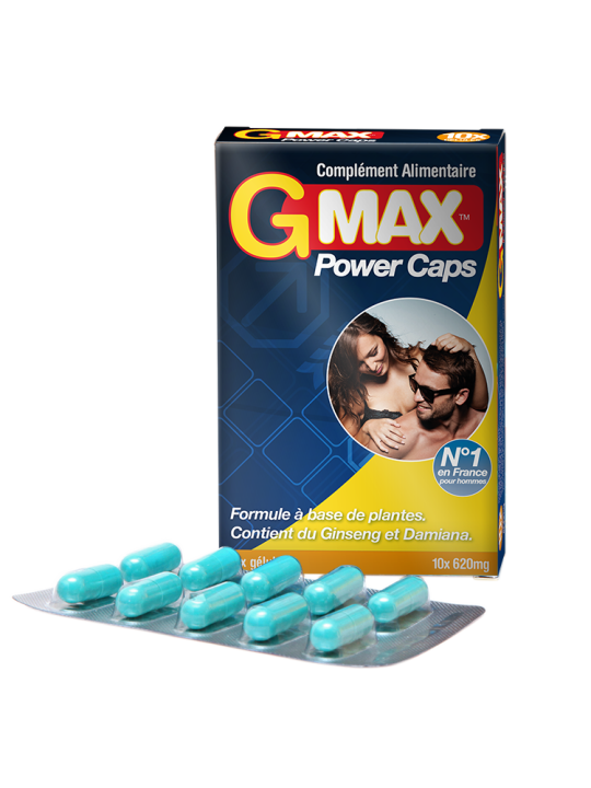 GMAX Power Capsules - Male Virility Formula