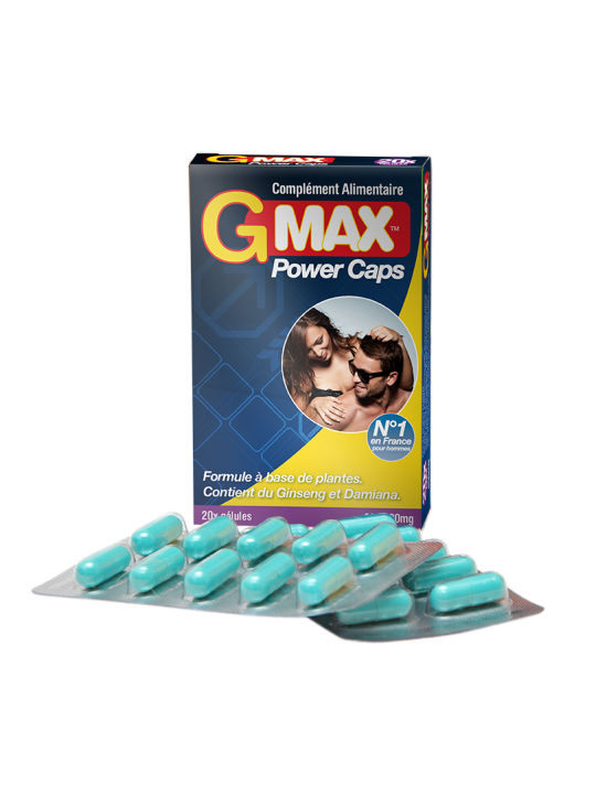 GMAX Power Capsules - Male Virility Formula