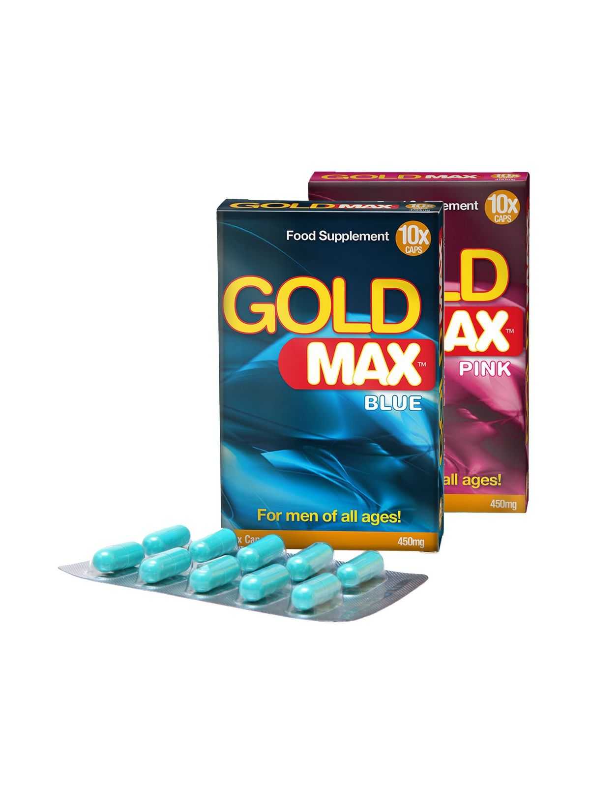 Double the Fun – Gold Max Pink & Blue Combination Pack