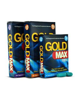 Gold Max Blue Capsules for Men