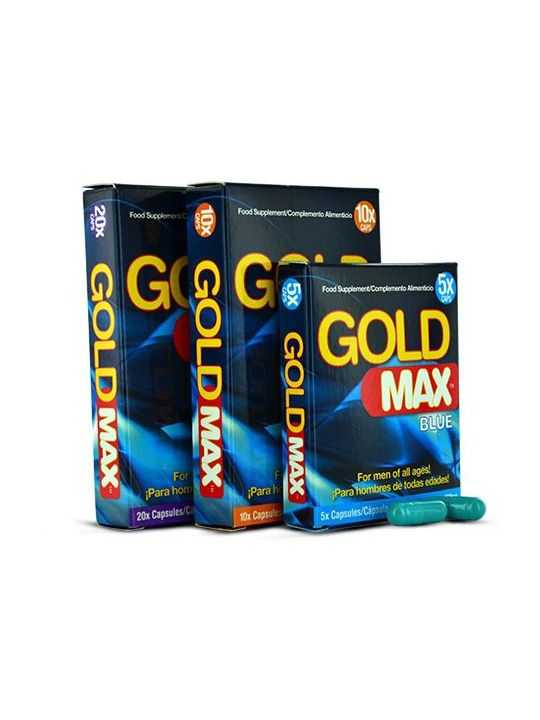 Gold Max Blue Capsules for Men