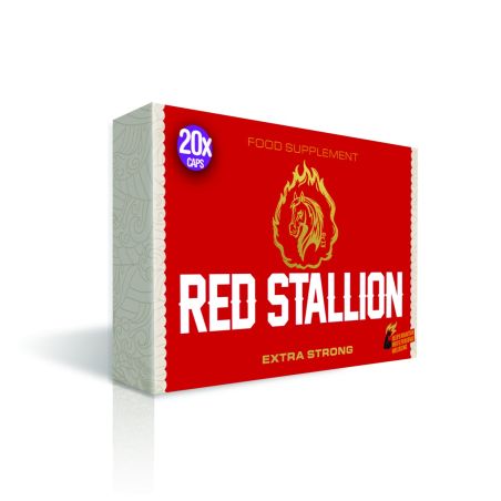 Red Stallion Extra Strong Herbal Enhancement Pills for Men 