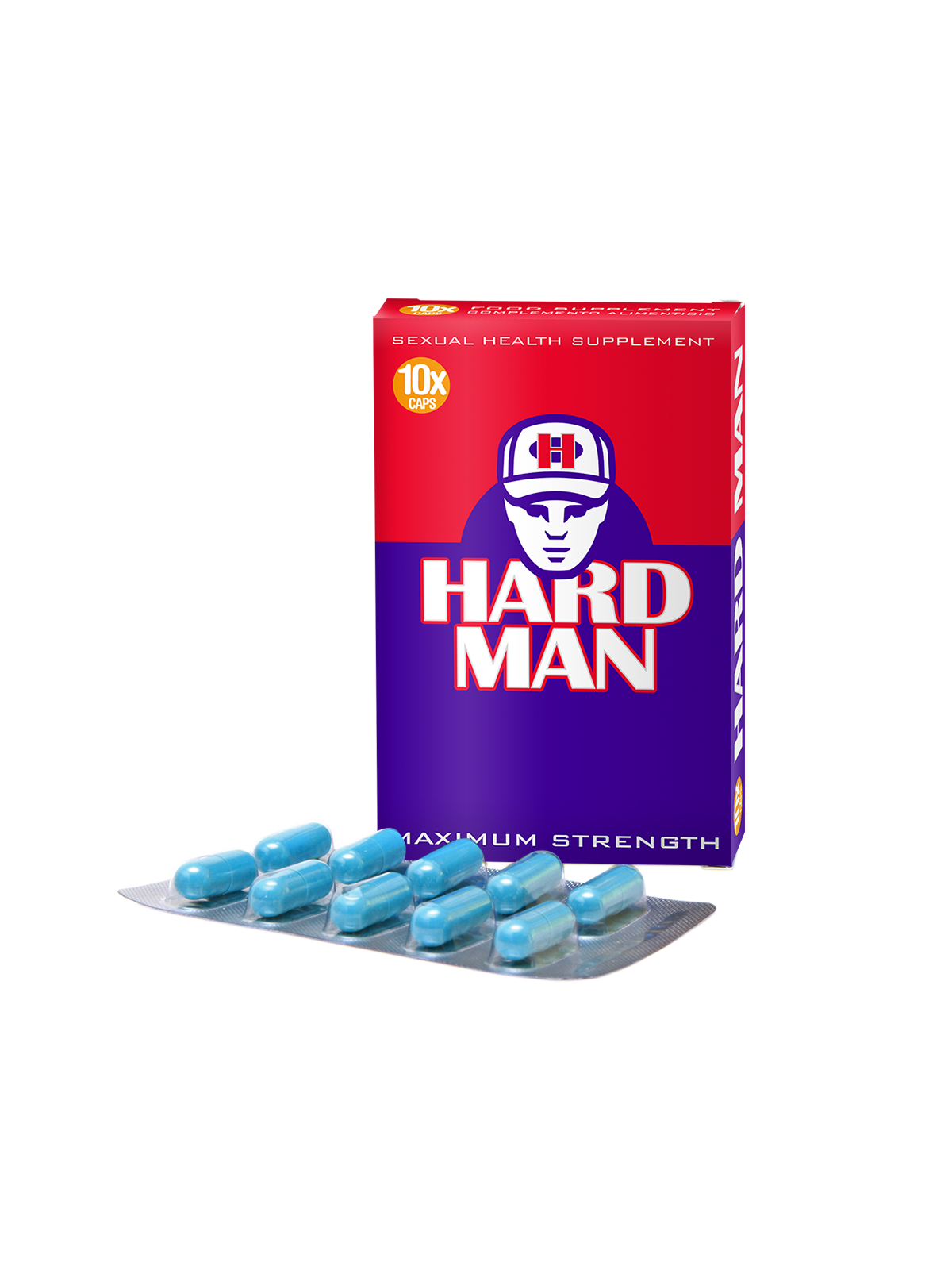 Hard Man 10 Capsules