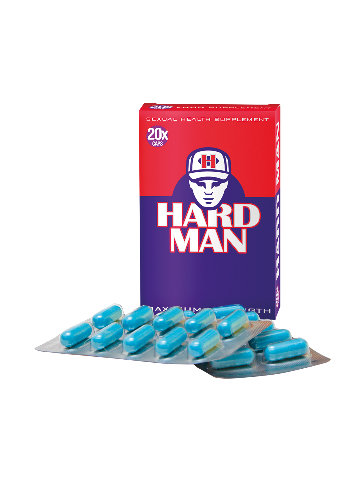 Hard Man 20 Capsules